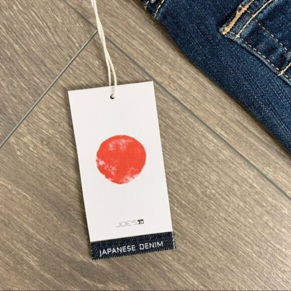 Anthropologie Joe's Jeans Skinny Jeans Icon Ankle Sonoe Denim dark wash raw hem - Picture 9 of 16